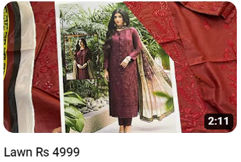 Meron Lawn Dress Video