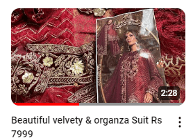 Master Quality Heavy Embroidered Wedding Wear Demo Video