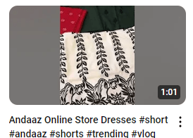 Casual Wear Dhanak Embroidered Dress Demo Video