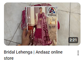 Dark Pink Heavy Embroidered Bridal Lehenga Demo Video