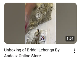 Fancy Heavy Embroidered Bridal Maxy Demo Video