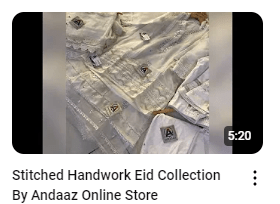 White Mirror Work Embroidered Many In One Dress Video