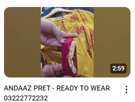 Casual Wear Embroidered Three In One Shirts Demo Video